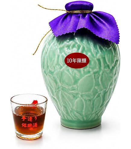 Amazon.co.jp: 紹興酒 古越龍山 陳醸30年 陶器ボトル 500ml : 食品